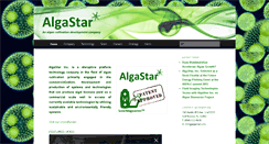 Desktop Screenshot of algastar.com