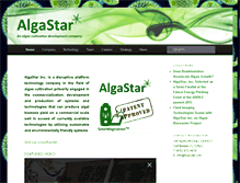 Tablet Screenshot of algastar.com
